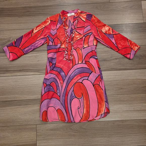 Antica Sartoria Dresses & Skirts - Antica Sartoria Beaded Dress Tunic Coverup size XS